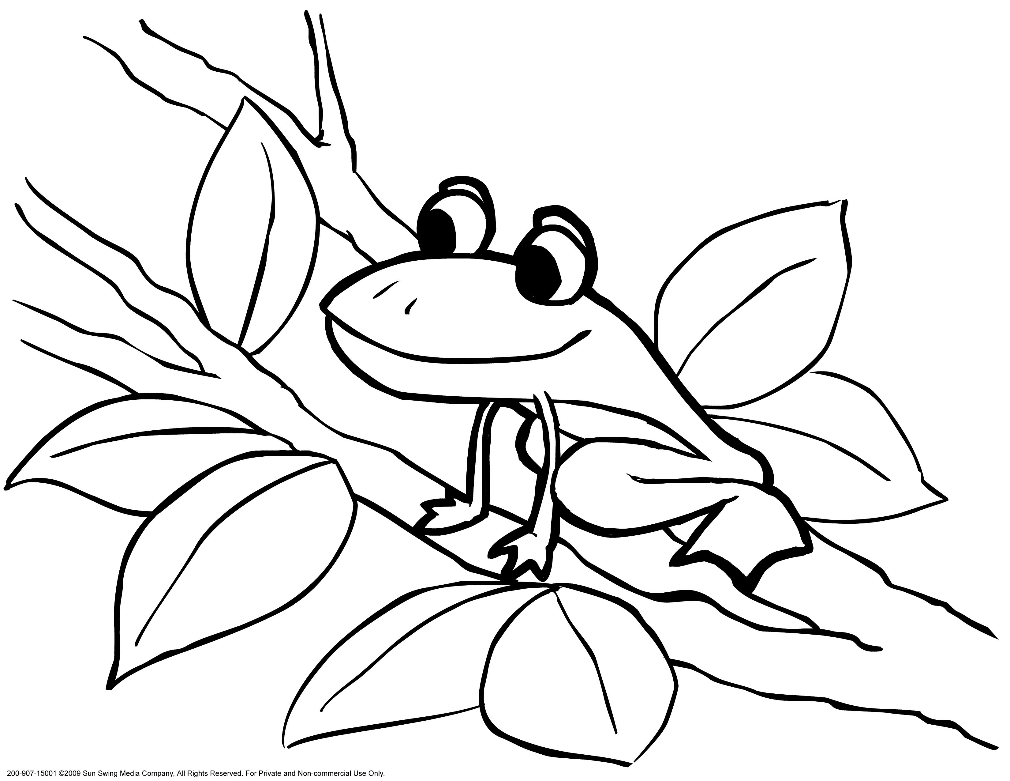 Clown Frog coloring #4, Download drawings