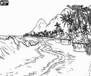 Coast coloring #16, Download drawings