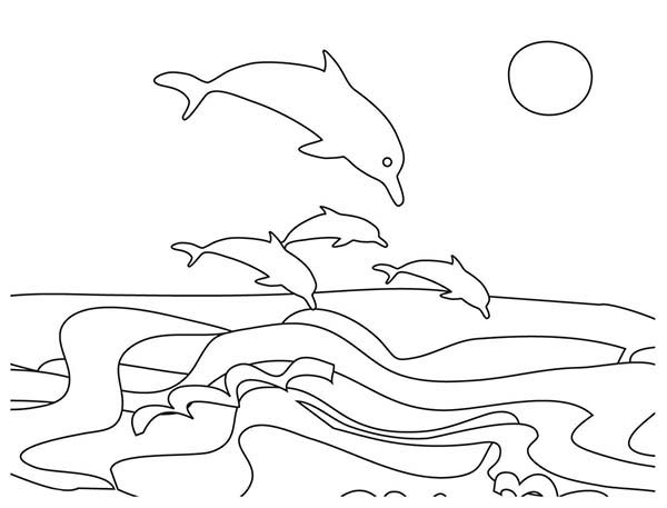 Coastline coloring #20, Download drawings