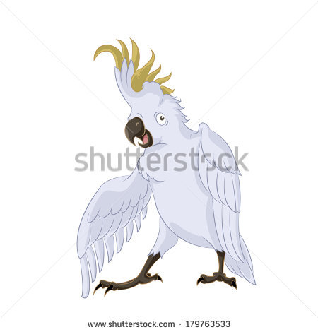 Sulphur-crested Cockatoo svg #15, Download drawings