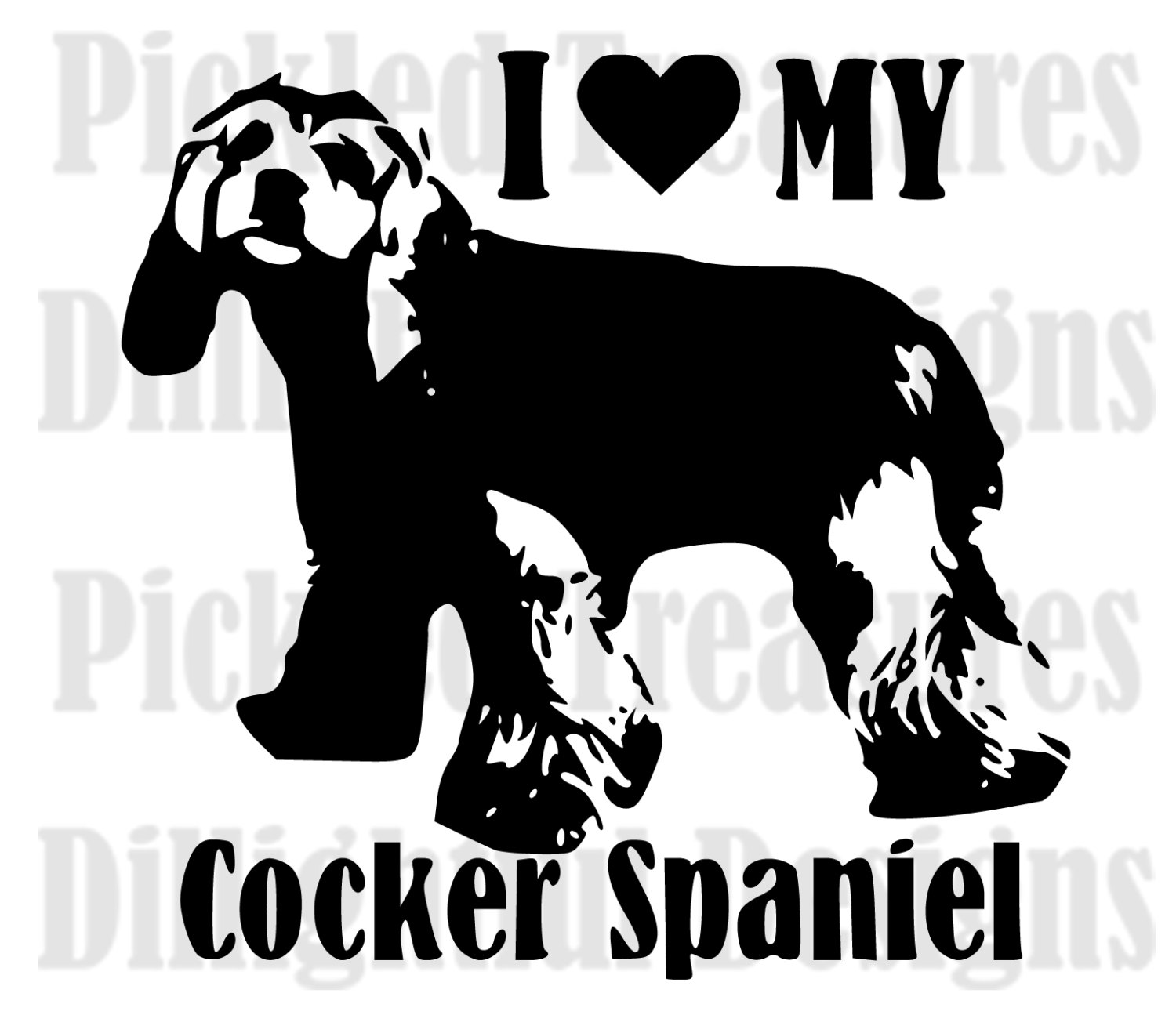 Cocker Spaniel svg #13, Download drawings