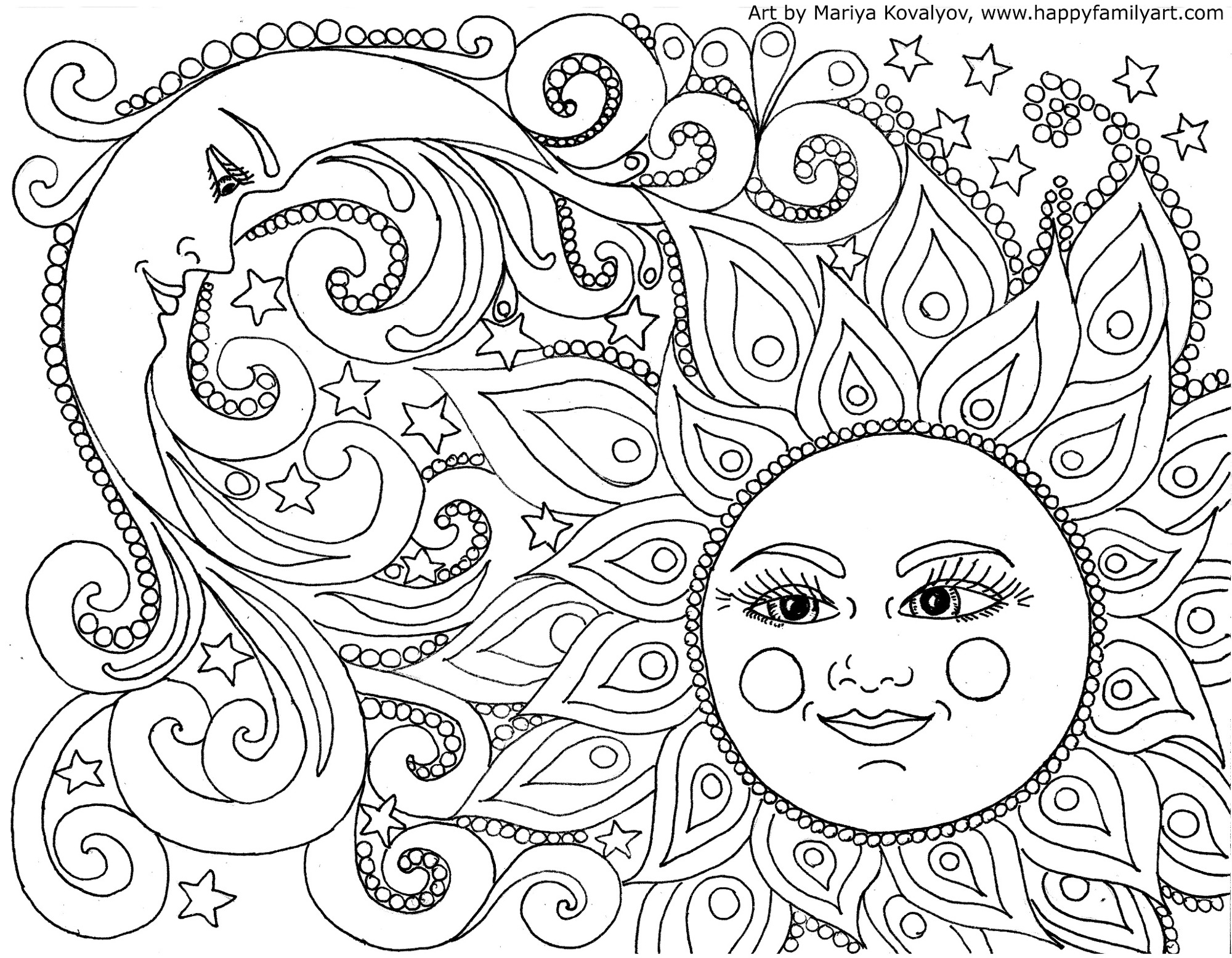 Mond coloring #15, Download drawings