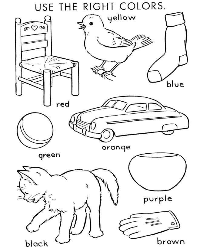 Object coloring #19, Download drawings