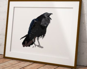 Common Raven svg #6, Download drawings