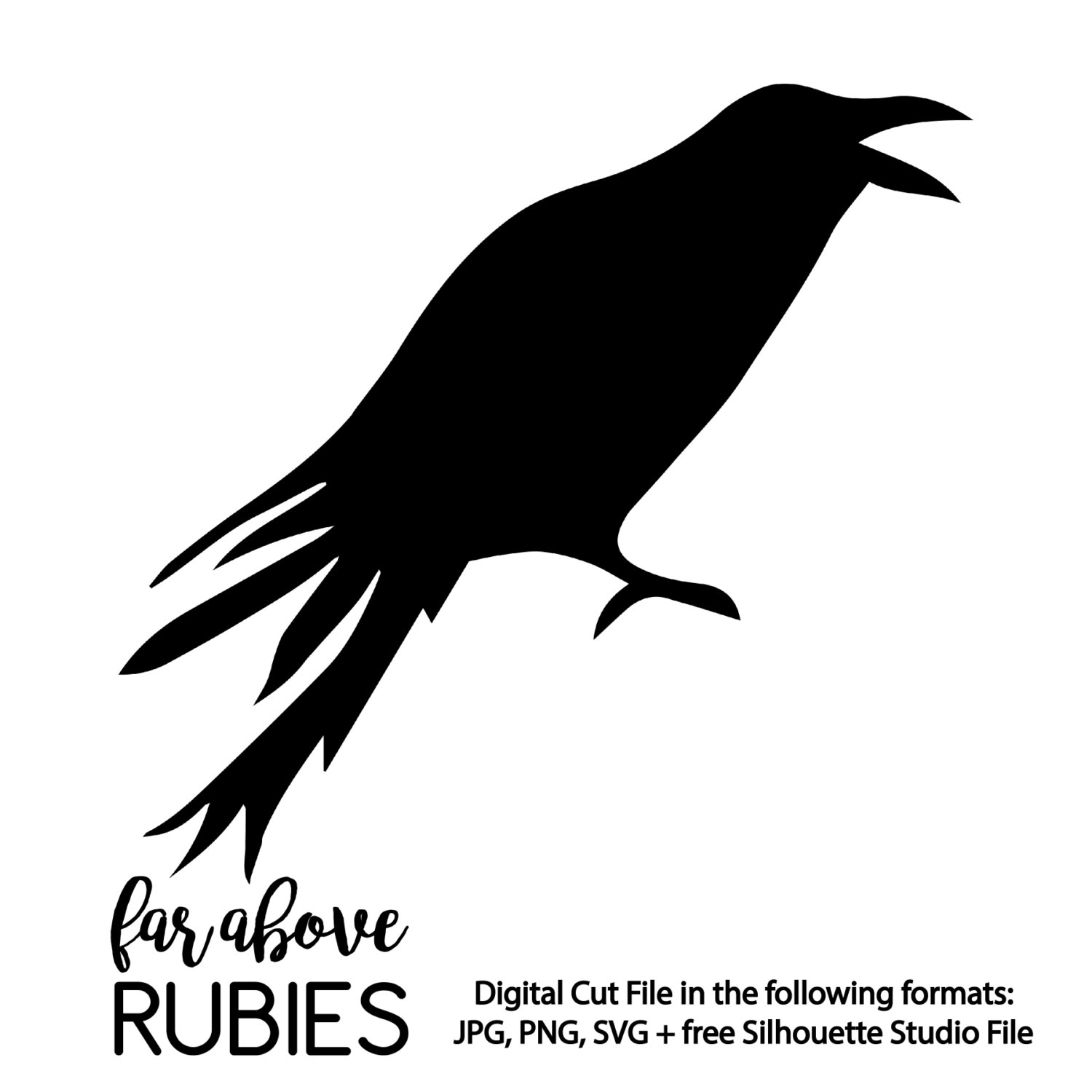 Common Raven svg #20, Download drawings