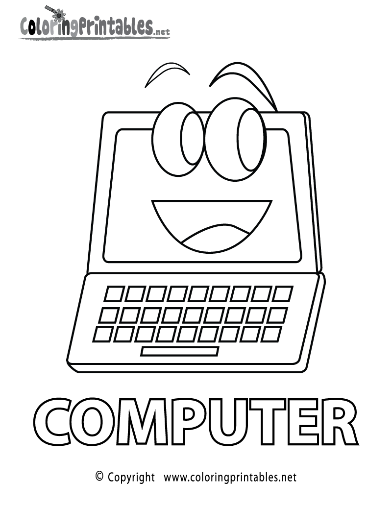 Computer coloring #6, Download drawings