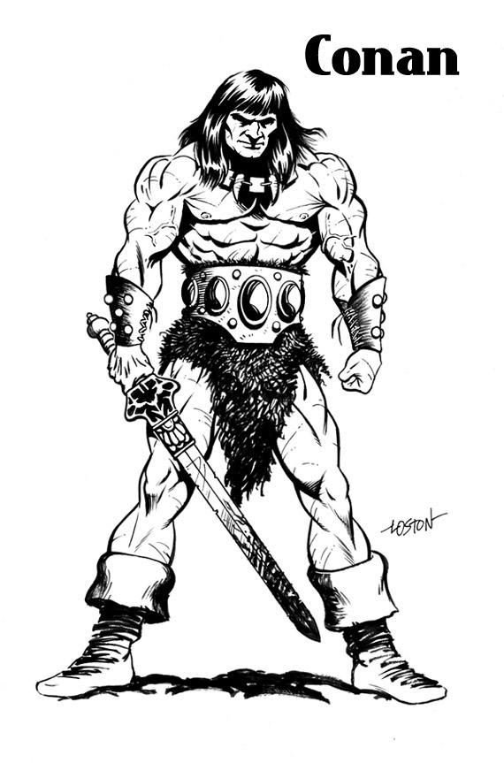 Conan The Barbarian clipart #12, Download drawings