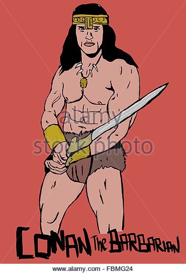 Conan The Barbarian clipart #13, Download drawings