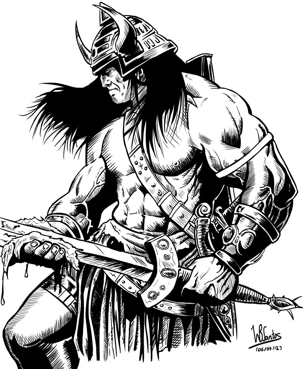 Conan The Barbarian clipart.