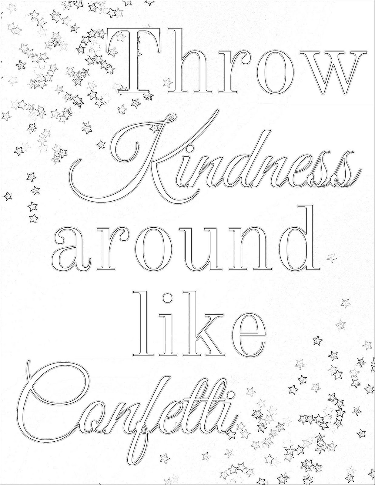 Confetti coloring #9, Download drawings