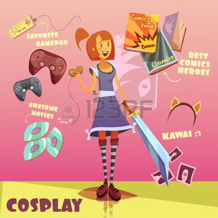 Cosplay clipart #15, Download drawings