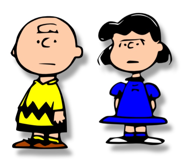 The Lady Wolf: Charlie Brown and Lucy SVG. 