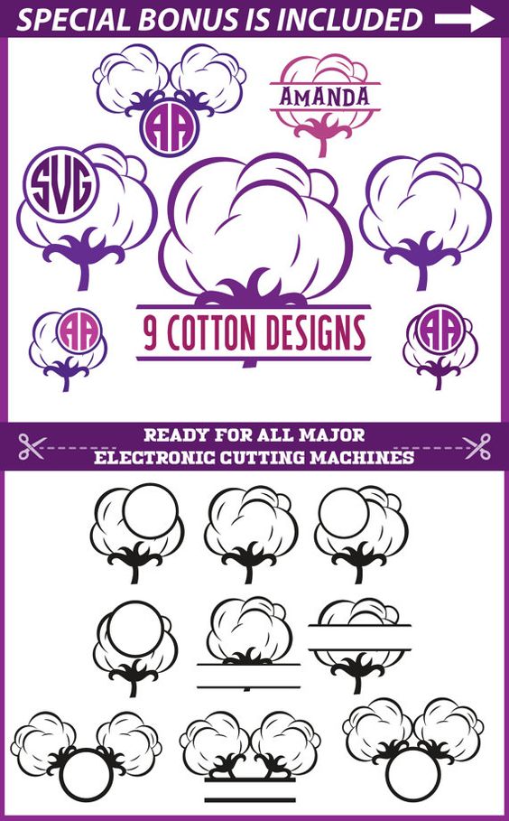 Cotton svg #6, Download drawings