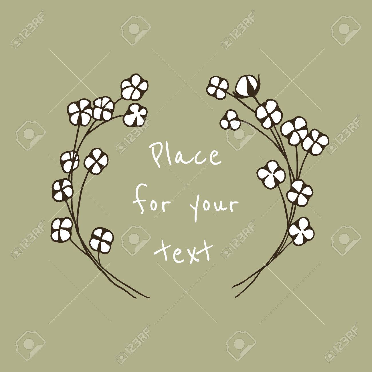 cotton wreath svg #223, Download drawings