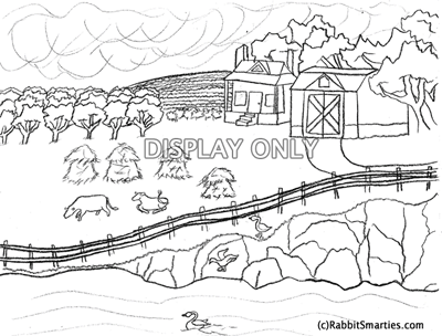 Country coloring #3, Download drawings