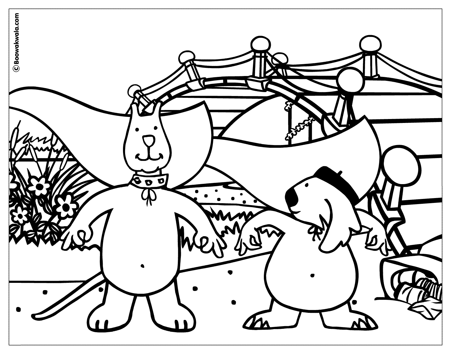 Countryside coloring #6, Download drawings