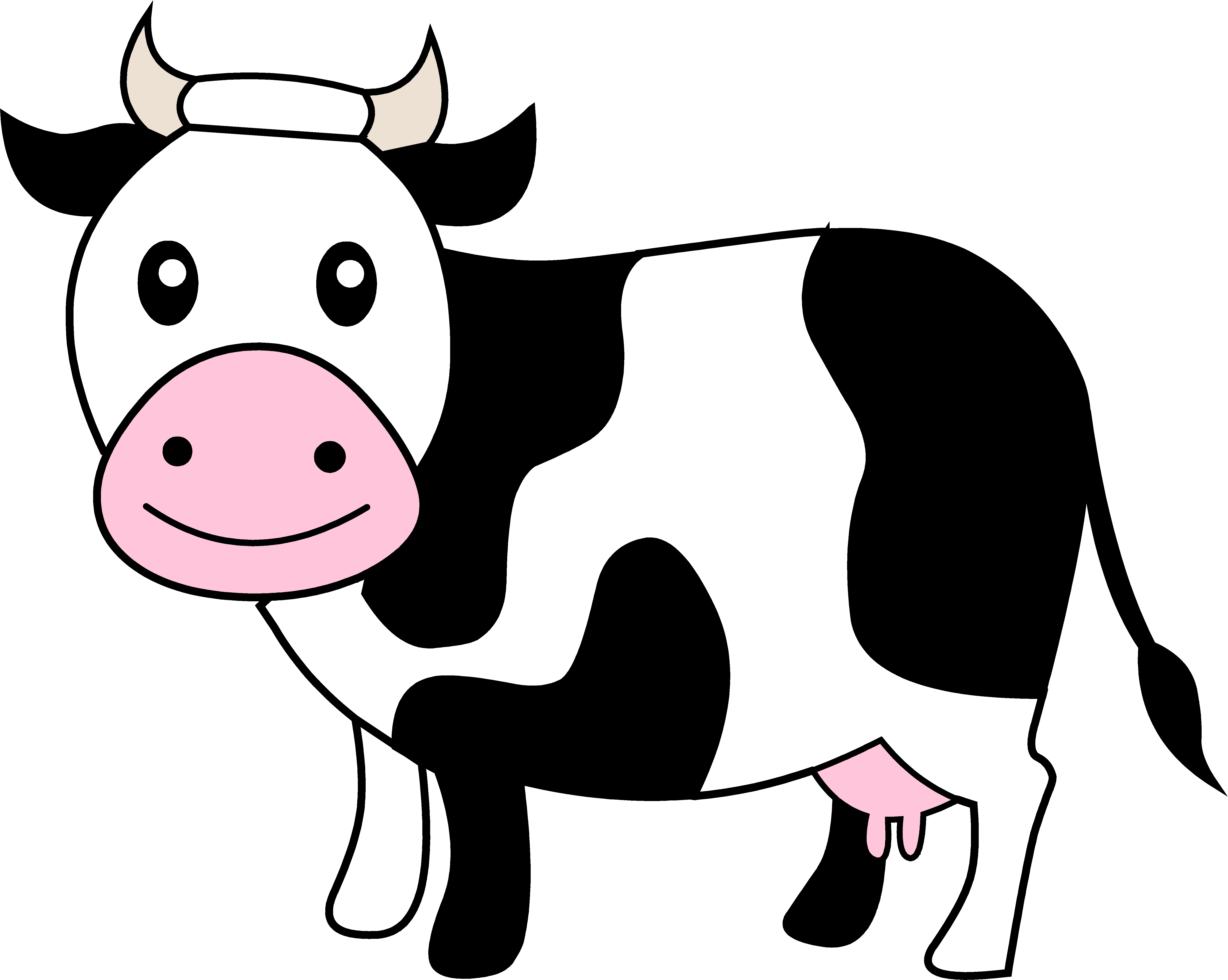 Cow clipart #2, Download drawings
