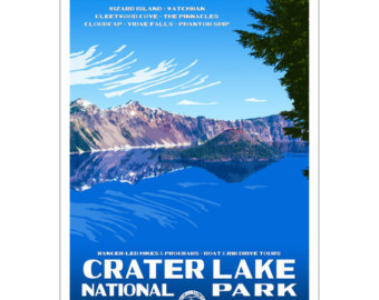 Crater Lake National Park coloring #10, Download drawings