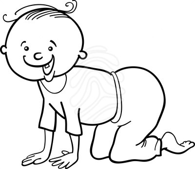 Crawling clipart #9, Download drawings