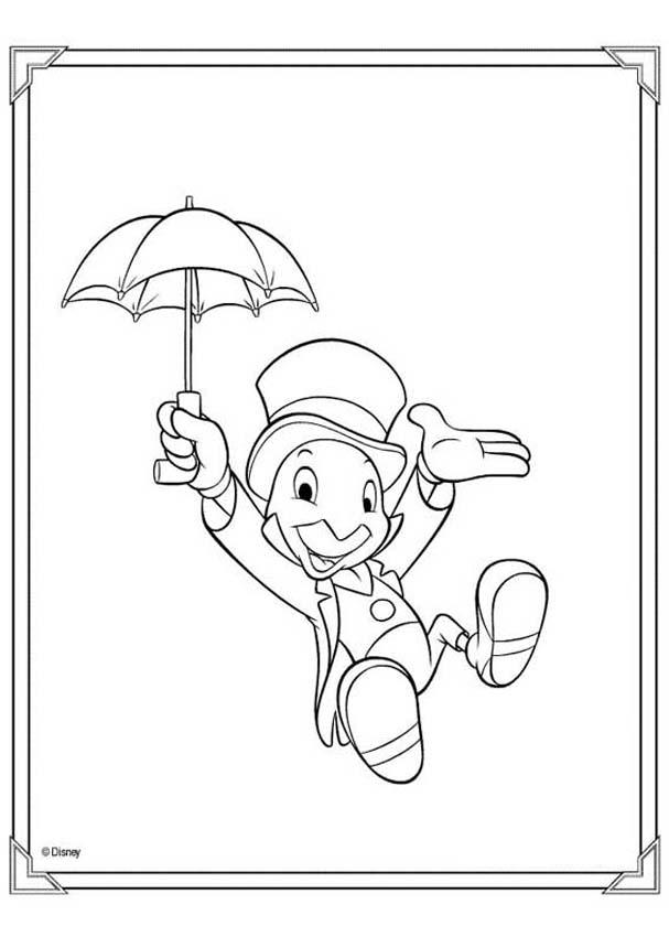 Pinocchio coloring #2, Download drawings