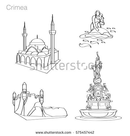 Crimea coloring #8, Download drawings