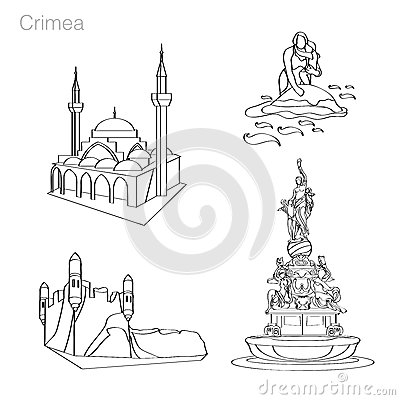 Crimea coloring #17, Download drawings