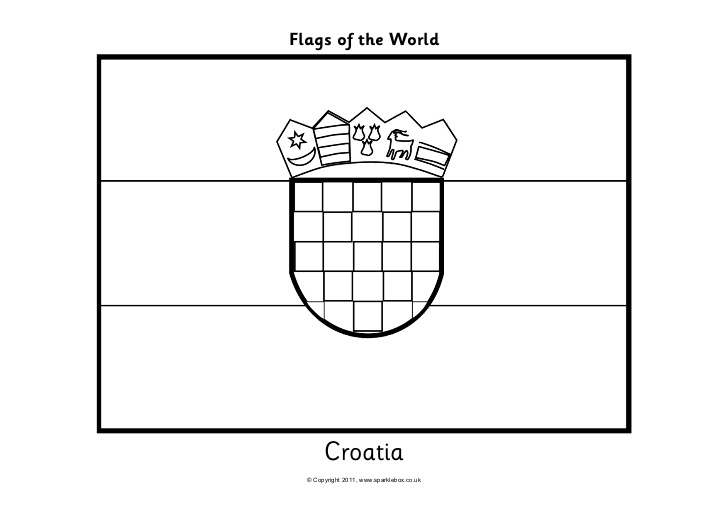 Croatia coloring #11, Download drawings