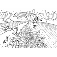 Crops coloring #6, Download drawings