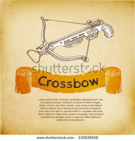 Crossbow svg #2, Download drawings