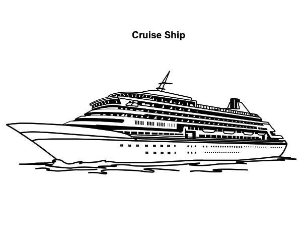 Cruise Ship coloring #14, Download drawings