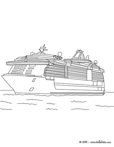 Cruise Ship coloring #16, Download drawings