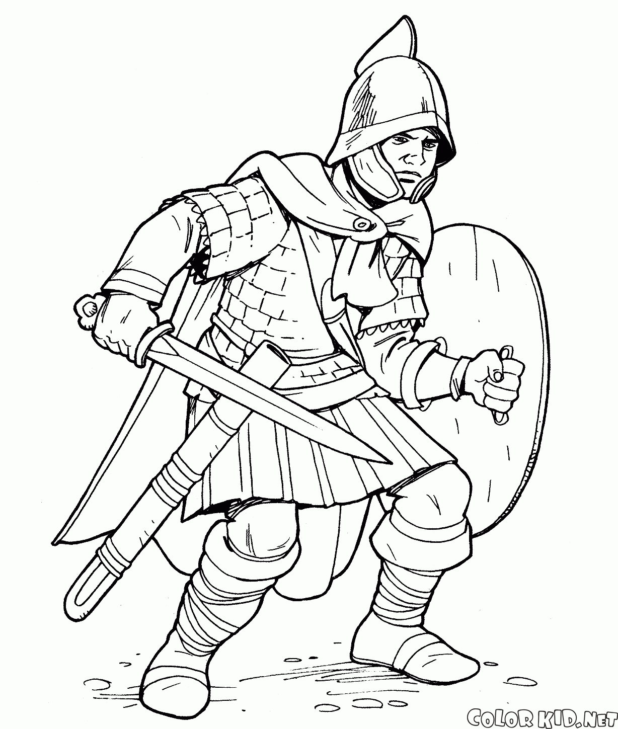 Crusade coloring #3, Download drawings