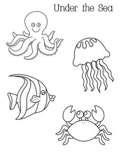 Crustacean coloring #11, Download drawings