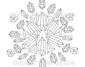 Crystal coloring #12, Download drawings