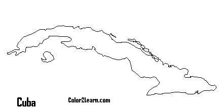 Cuba coloring #16, Download drawings