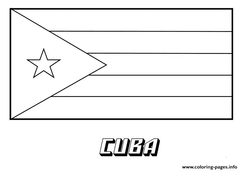Cuba coloring #18, Download drawings