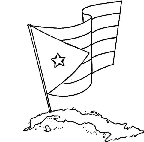 Cuba coloring #12, Download drawings