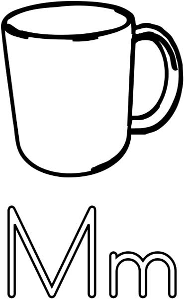 Cup coloring #8, Download drawings