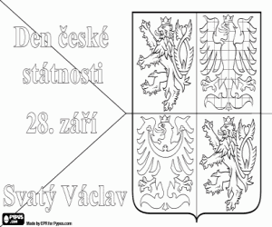 Czech Republic coloring #4, Download drawings