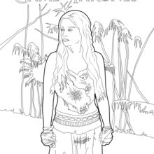 Daenerys Targaryen coloring #14, Download drawings