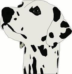 Dalmatian clipart #12, Download drawings