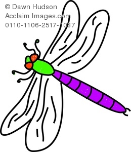 Damselfly clipart #4, Download drawings