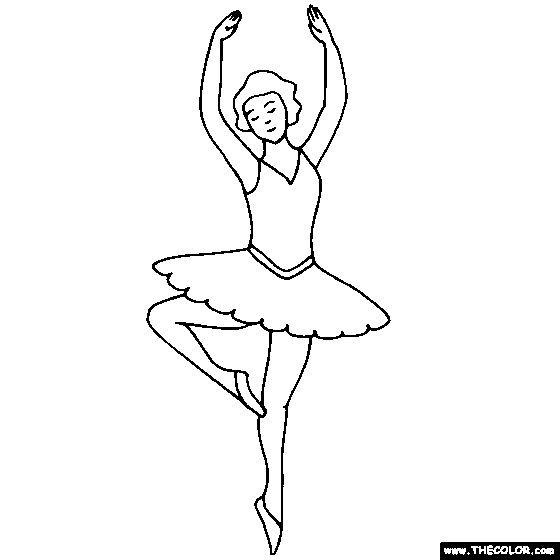 Dance coloring #14, Download drawings