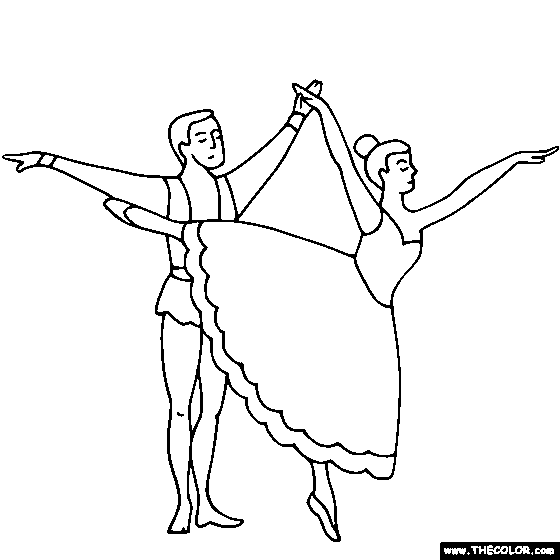 Dancer coloring #18, Download drawings