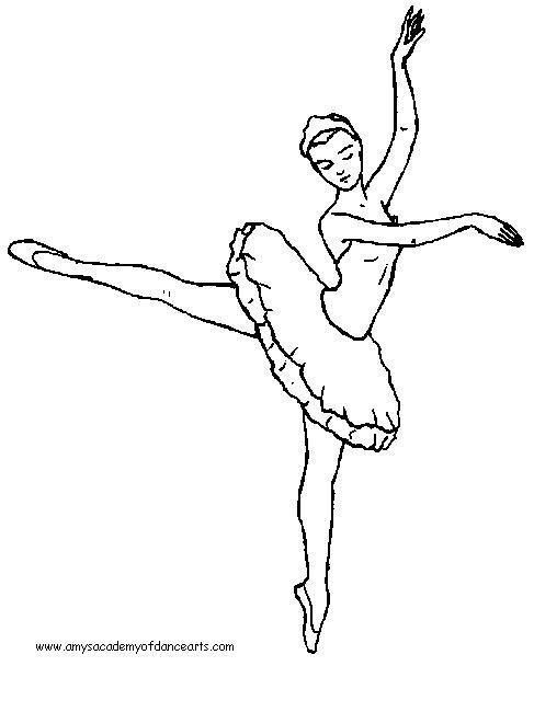 Dancer coloring #12, Download drawings