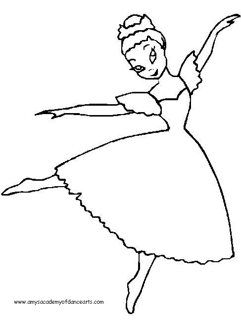 Dancer coloring #11, Download drawings