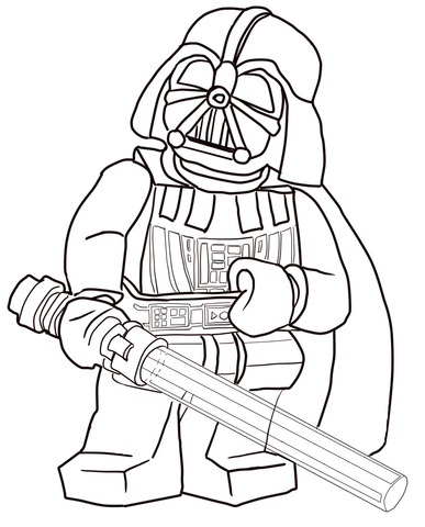 Darth Vader coloring #6, Download drawings