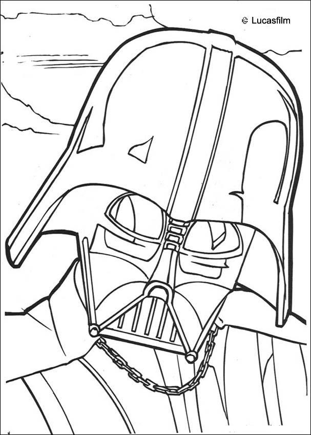 Darth Vader coloring #2, Download drawings
