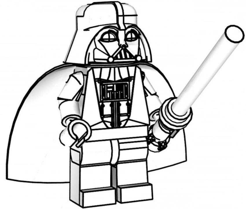 Darth Vader coloring #4, Download drawings