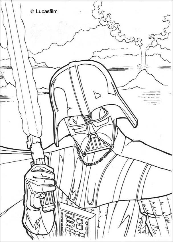 Darth Vader coloring #20, Download drawings